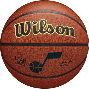 imageWILSON NBA Team Alliance Basketballs  Size 7295quotUtah Jazz