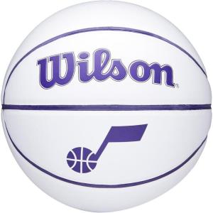 imageWILSON NBA Team Autograph Mini Basketballs  Size 322quotUtah Jazz New Version