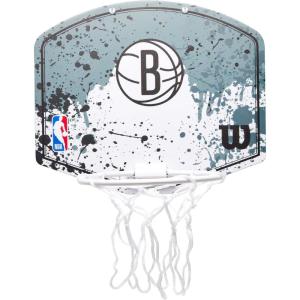 imageWILSON NBA Team Mini Basketball HoopsBrooklyn Nets New Version