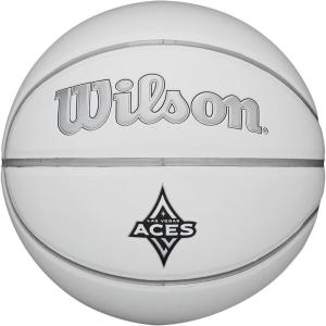 imageWILSON WNBA Mini Autograph Basketball  Size 322quot Las Vegas Aces