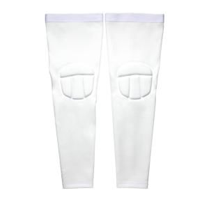 imageWilson Helix Volleyball Knee Pad Leg Sleeves  SmallMedium WhiteWhite