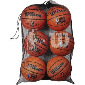 imageWilson NBA Mesh Basketball Bag  Holds 6 Balls