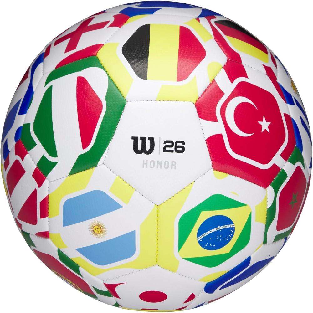 imageWilson Honor Soccer Ball  Size 5 Multicolored