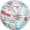 imageWilson Graffiti Peace Volleyball  Official SizeWhiteBlue