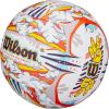 imageWilson Graffiti Peace Volleyball  Official SizeWhiteOrange