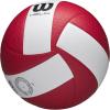 imageWilson Helix Official Size VolleyballsRedWhite