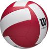 imageWilson Helix Official Size VolleyballsRedWhite