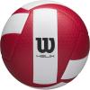 imageWilson Helix Official Size VolleyballsRedWhite