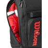 imageWILSON Clash V3 Super Tour Tennis Racket Bags  BlackInfraredHolds up to 2 Rackets