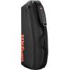 imageWILSON Clash V3 Super Tour Tennis Racket Bags  BlackInfraredHolds up to 3 Rackets