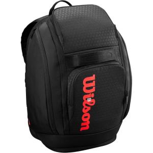 imageWILSON Clash V3 Super Tour Tennis Racket Bags  BlackInfraredHolds up to 2 Rackets
