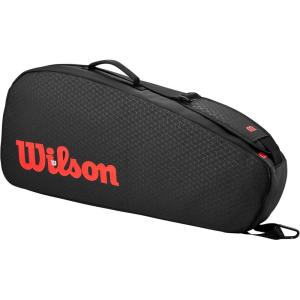 imageWILSON Clash V3 Super Tour Tennis Racket Bags  BlackInfraredHolds up to 3 Rackets