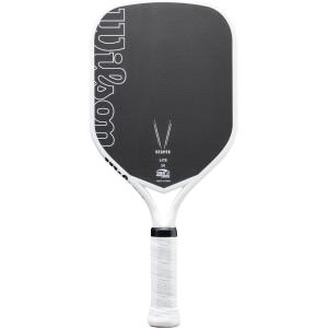 imageWilson Vesper Lite Pickleball Paddle  Grip Size 14 18quot BlackWhite