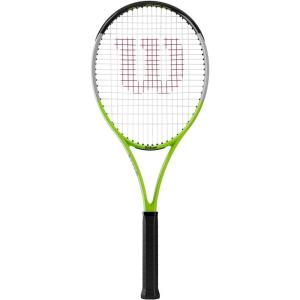 imageWilson Blade Feel RXT 105 Tennis Racket Aluminium HeadLight GripHeavy BalanceGreenGrey