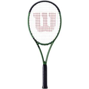 imageWilson Blade Team V8 PreStrung Adult Performance Rackets  Metallic GreenGrip Size 2  4 14