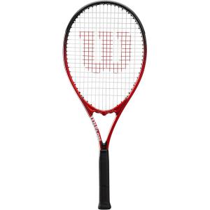 imageWilson Pro Staff Precision XL 110 Tennis Racket  Grip Size 34 38quot BlackRed