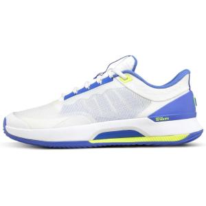 imageWilson Womens Intrigue Tour Womens Padel ShoesWhiteAmparo BlueSafety Yellow