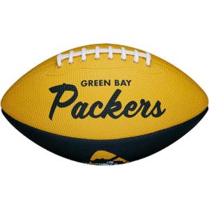 imageWILSON NFL Team Retro Football  MiniGreen Bay Packers