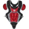 imageWILSON C200 Youth Catchers Gear Kit  BlackScarlet