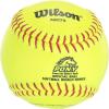 imageWilson A9075 Pony League Softball 12PackOptic Yellow