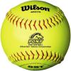imageWilson A9075 Pony League Softball 12PackOptic Yellow