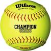 imageWilson ASA Synthetic Leather Polycore Softballs 1 Dozen