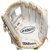 imageWilson 2022 A1000 H1175 1175quot Fastpitch Infield Glove  Right Hand Throw WhiteBlonde