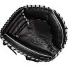 imageWilson A500 32quot Youth Baseball Catchers Mitt  Right Hand Throw BlackRedGrey