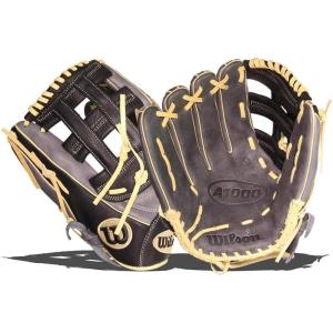imageWILSON 2022 A1000 Baseball Glove SeriesGreyBlondeBlack  Standard Glove