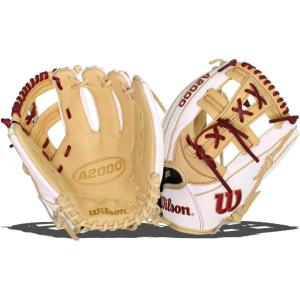 imageWilson 2021 2021 A2000 FP75SS 1175quot Infield Fastpitch Glove  Right Hand Throw BlondeWhiteRed