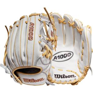 imageWilson 2022 A1000 H1175 1175quot Fastpitch Infield Glove  Right Hand Throw WhiteBlonde