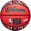 imageWILSON NBA Team Graffiti Basketballs  Size 7295quotAtlanta Hawks