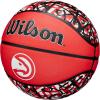 imageWILSON NBA Team Graffiti Basketballs  Size 7295quotAtlanta Hawks