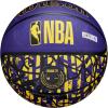 imageWILSON NBA Team Graffiti Basketballs  Size 7295quotLos Angeles Lakers