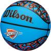 imageWILSON NBA Team Graffiti Basketballs  Size 7295quotOklahoma City Thunder