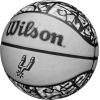 imageWILSON NBA Team Graffiti Basketballs  Size 7295quotSan Antonio Spurs