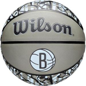 imageWILSON NBA Team Graffiti Basketballs  Size 7295quotBrooklyn Nets New Version