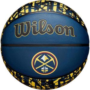 imageWILSON NBA Team Graffiti Basketballs  Size 7295quotDenver Nuggets