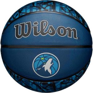 imageWILSON NBA Team Graffiti Basketballs  Size 7295quotMinnesota Timberwolves