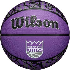 imageWILSON NBA Team Graffiti Basketballs  Size 7295quotSacramento Kings