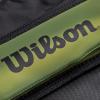 imageWilson Blade V8 Super Tour Tennis Racket Bag  GreenBlack Holds up to 9 Rackets