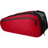 imageWilson Clash V2 Super Tour Tennis Racket Bag  RedBlack Holds up to 15 Rackets