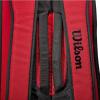 imageWilson Clash V2 Super Tour Tennis Racket Bag  RedBlack Holds up to 6 Rackets