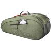 imageWilson Team Tennis Racket Bag  Heather Green and Heather GreyHeather Green