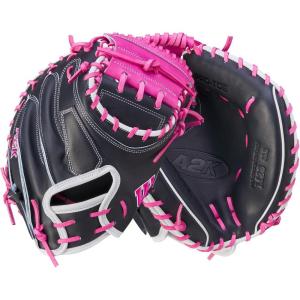 image:imageWilson Fall 2024 A2K M23 335 Baseball Catchers Mitt  Right Hand Throw NavyFlamingo