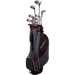 image:imageWilson Tour Velocity Complete Golf Set with Stand Bag  Mens Right Hand Regular Flex BlackRed