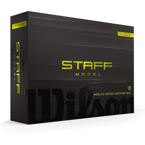 image:imageWilson 2026 Staff Model Golf Balls 12 Balls Yellow