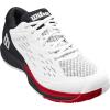 image:imageWILSON Mens Rush Pro Ace Tennis ShoesWhiteBlackPoppy Red