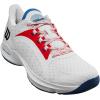 image:imageWILSON Rush Pro Ace Pickler Mens Pickleball Shoes  Mens US Shoe Sizes Made for Pickleball CourtsWhite Wilson Red Deja Vu Blue