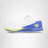 image:imageWILSON Rush Pro Ace Pickler Mens Pickleball Shoes  Mens US Shoe Sizes Made for Pickleball CourtsWhiteAmparo BlueSafety Yellow